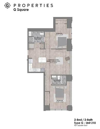Floor plan The Metcalf