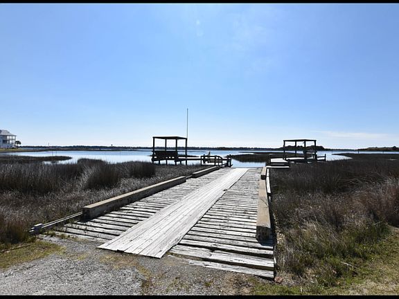 Dock and boat ramp