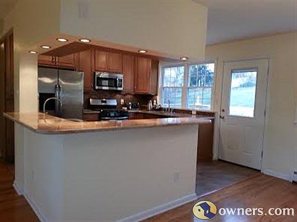 Kitchen from living room