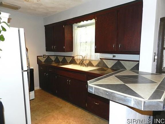 Granite tile counters