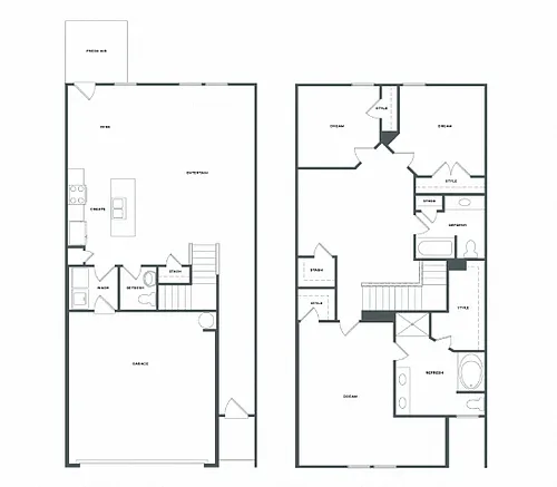 Floor plan Austin