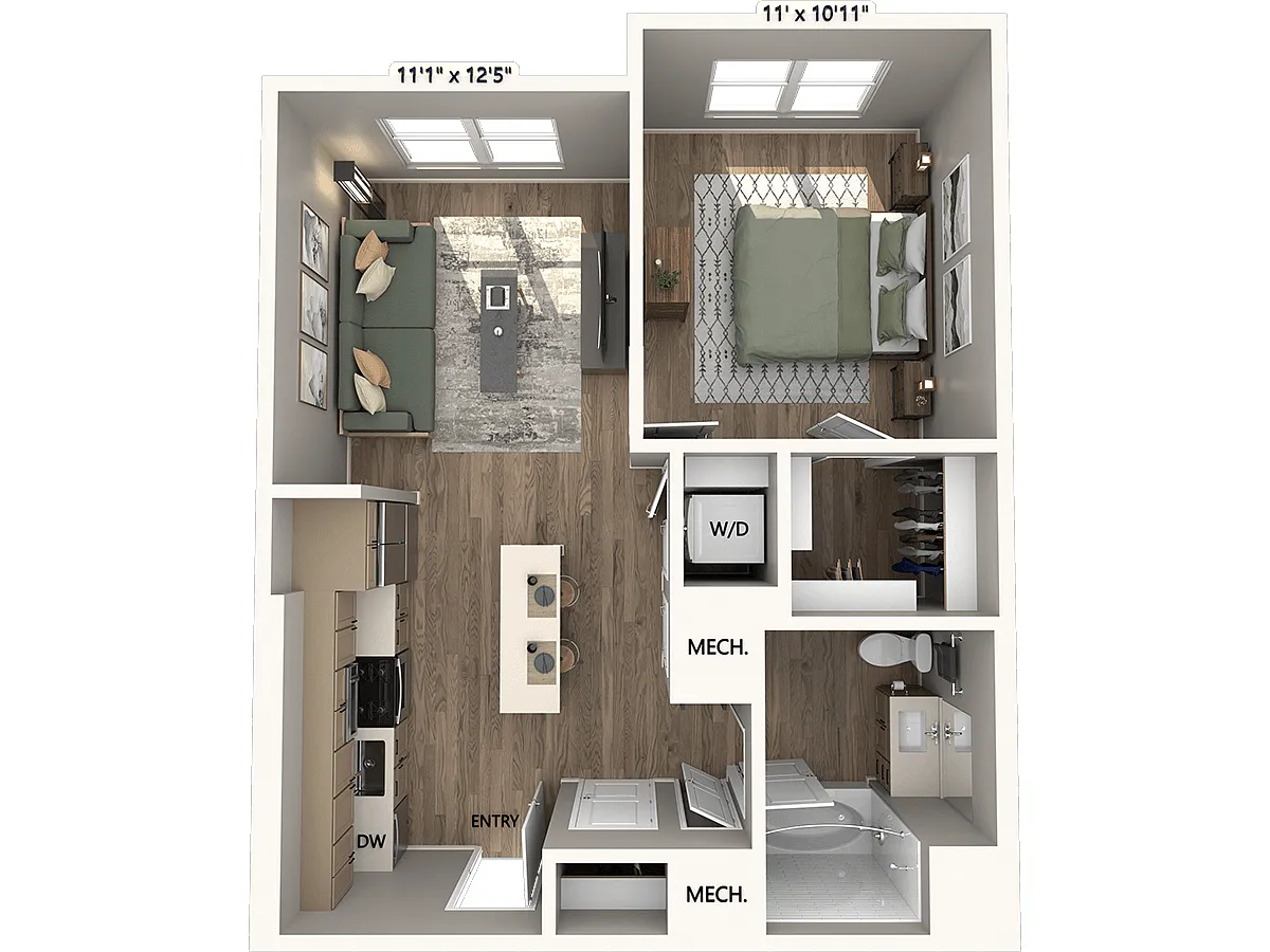 Floor plan AA2a