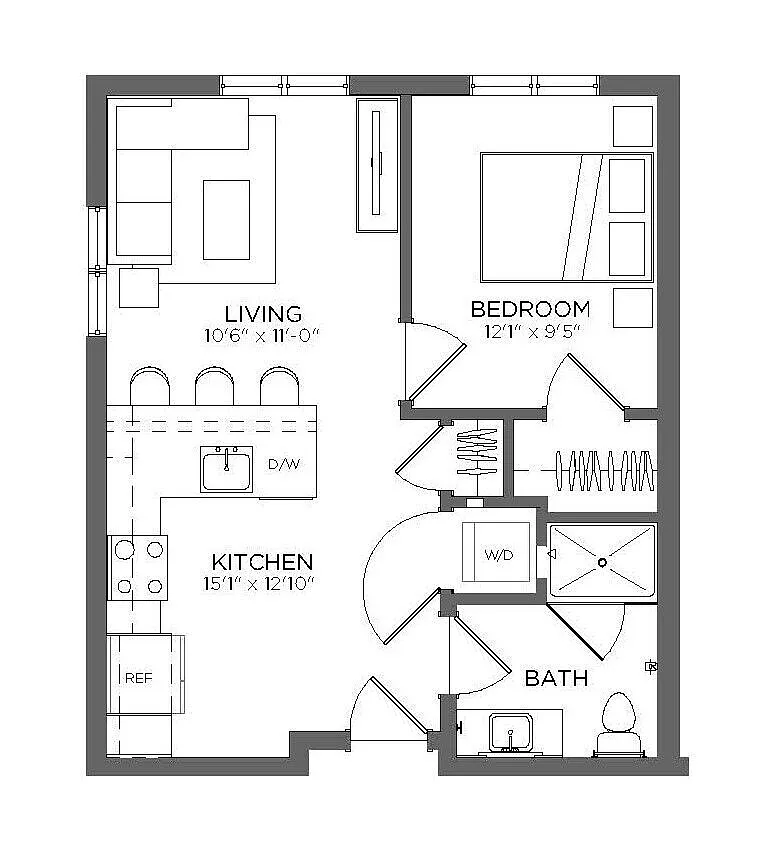 Floor plan A4 LUXE
