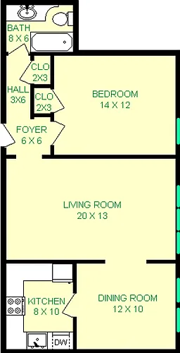 Floor plan Smithfield