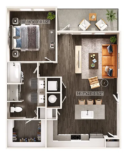 Floor plan Alpine