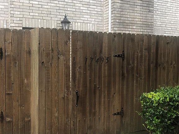 Entrance to private patio & Front Door