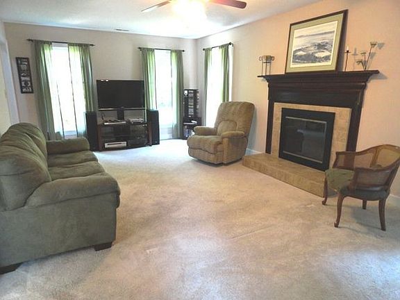 Master Bedroom with vaulted ceilings
