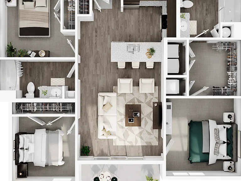 The Maxwell: Three Bed - Two Bath The Maxwell: Three Bed - Two Bath