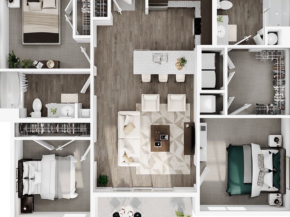The Maxwell: Three Bed - Two Bath The Maxwell: Three Bed - Two Bath