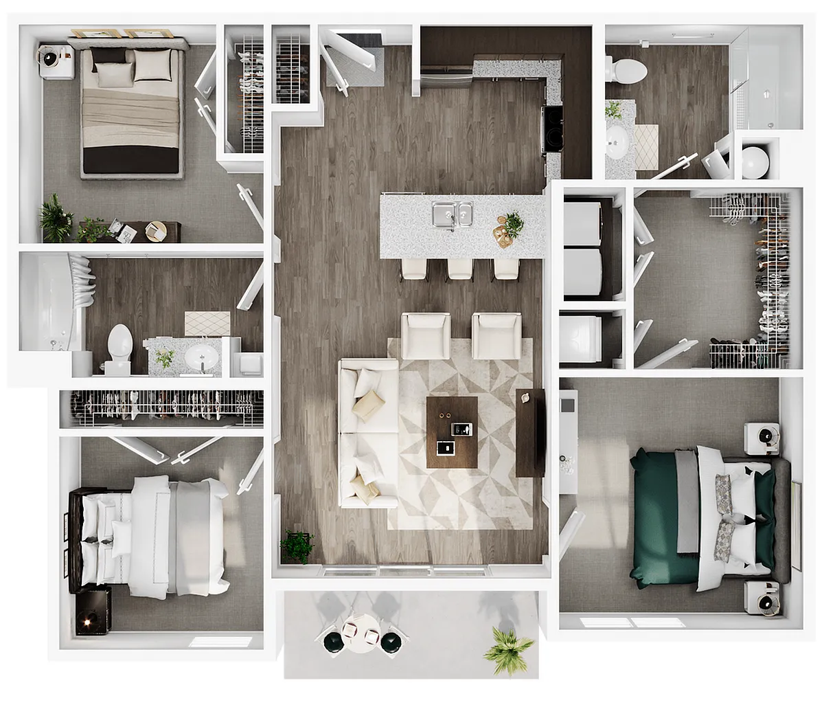 Floor plan The Maxwell