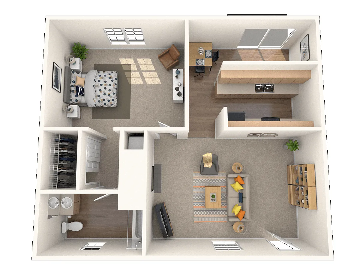 Floor plan Lafayette