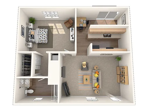 Floor plan Lafayette