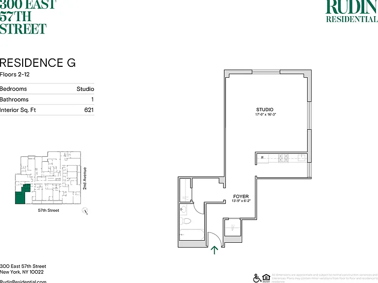 300 E 57th St #9G — Photo 6