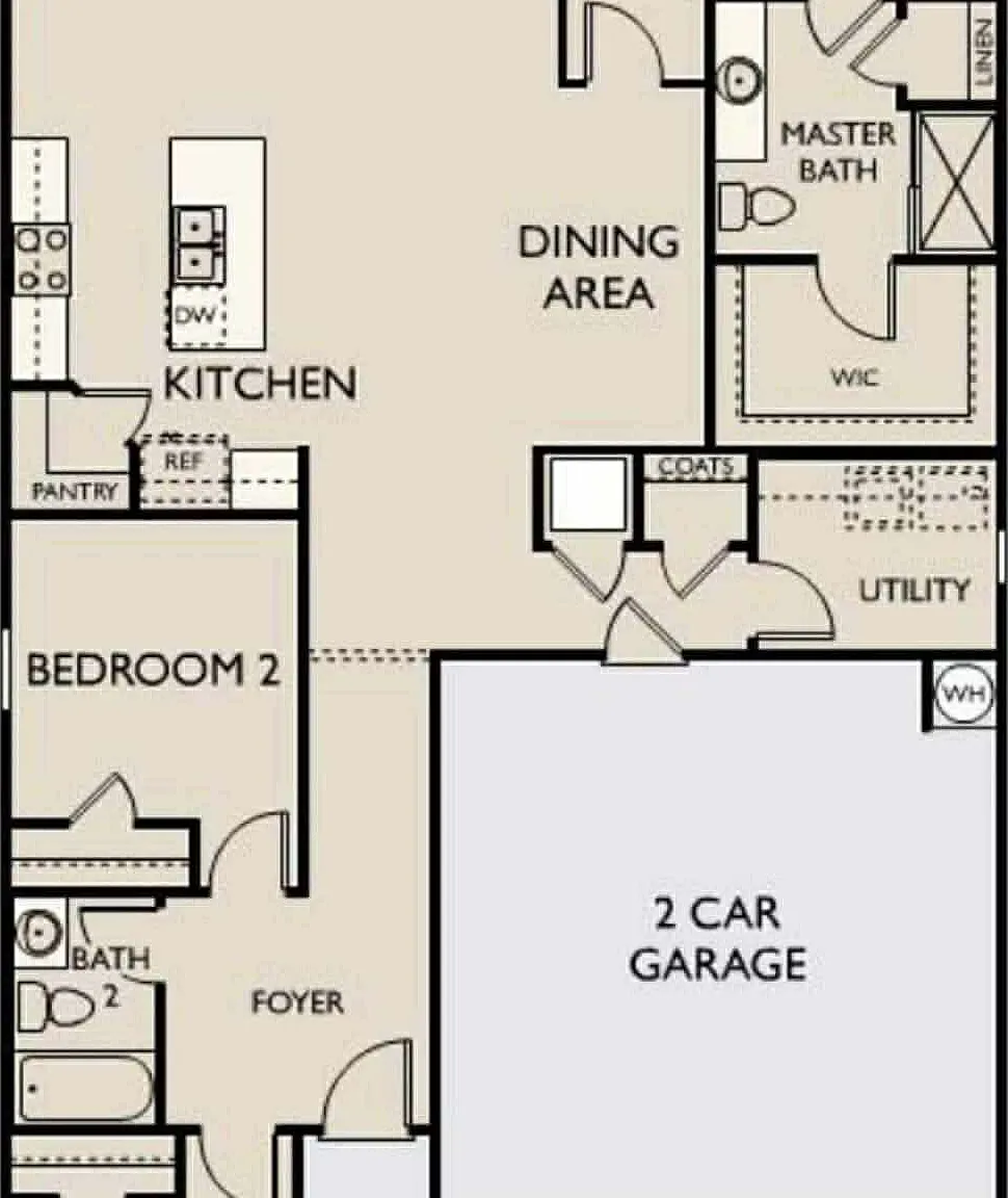 3 bed, 1643 sqft, $1,700 — Photo 2