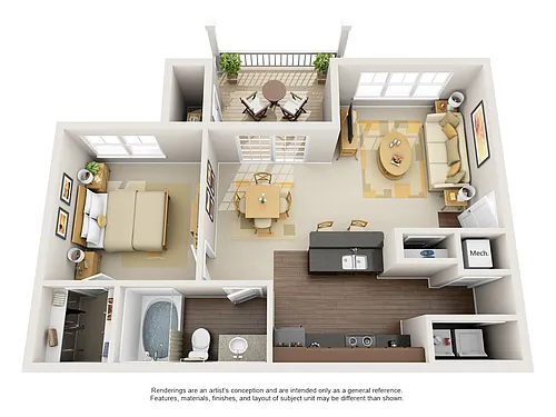 Floor plan The Darlington