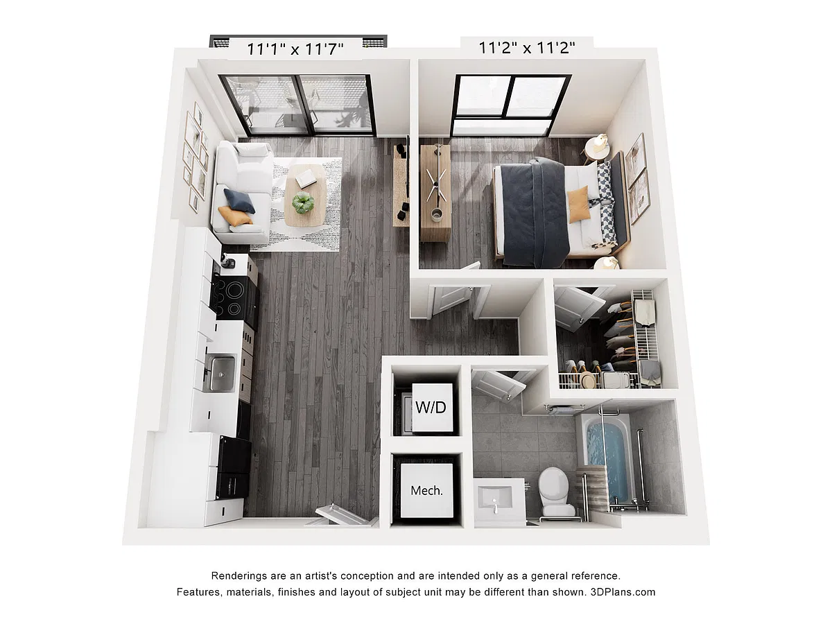 Floor plan A3W