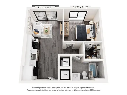 Floor plan A3W