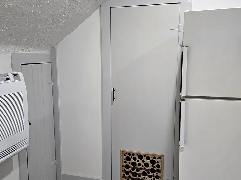 Kitchen pantry, fridge and mini-split