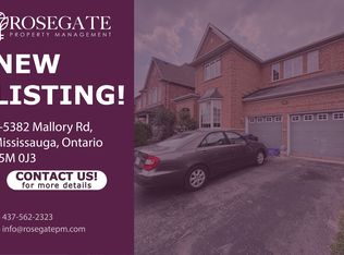 5382 Mallory Rd #2, Mississauga, ON L5M0J3