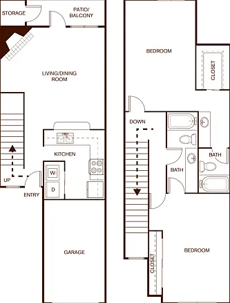 2BR/2BA - T2 2BR/2BA - T2