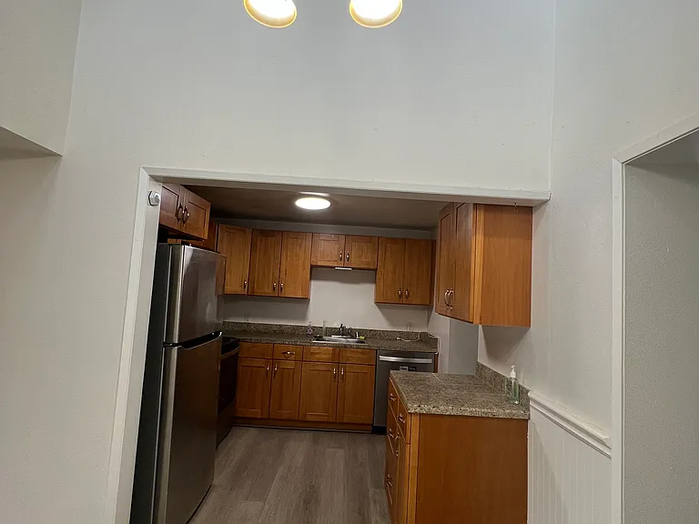 Kitchen and dining area