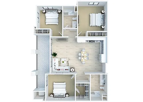 Floor plan C1 (Pomelo)