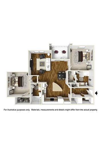 Floor plan The August