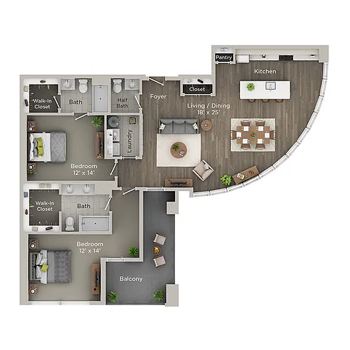 Floor plan The Ascent