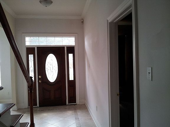 Leaded glass entryway