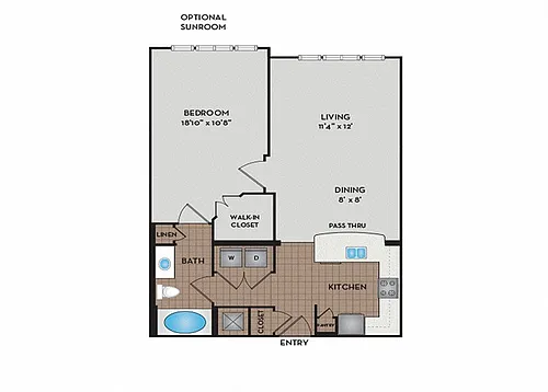 Floor plan Greenwich I & II