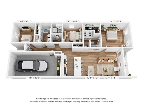 Floor plan Palm