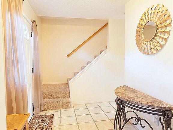 Tiled Entry and Family Room