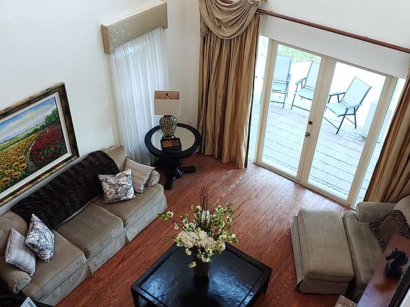 View from the office/loft livingroom