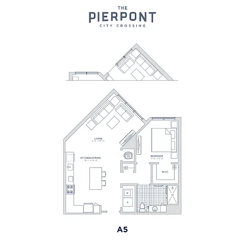 Floor plan Pierpont at City Crossing - A5
