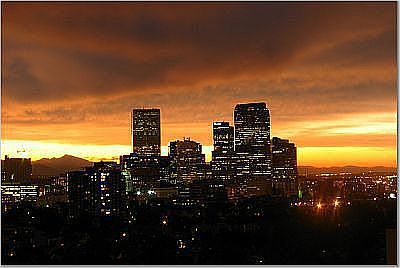 Sunset from the roof.