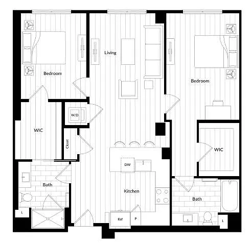 Floor plan B1