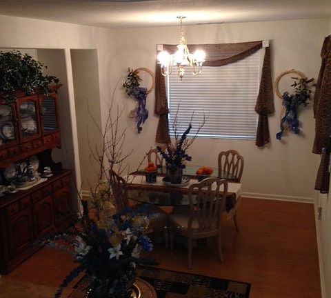 formal dining area