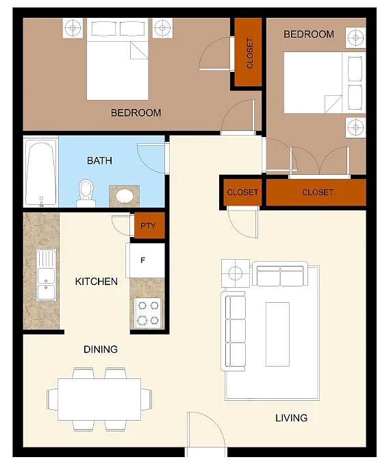 Floor plan B1