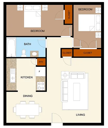 Floor plan B1