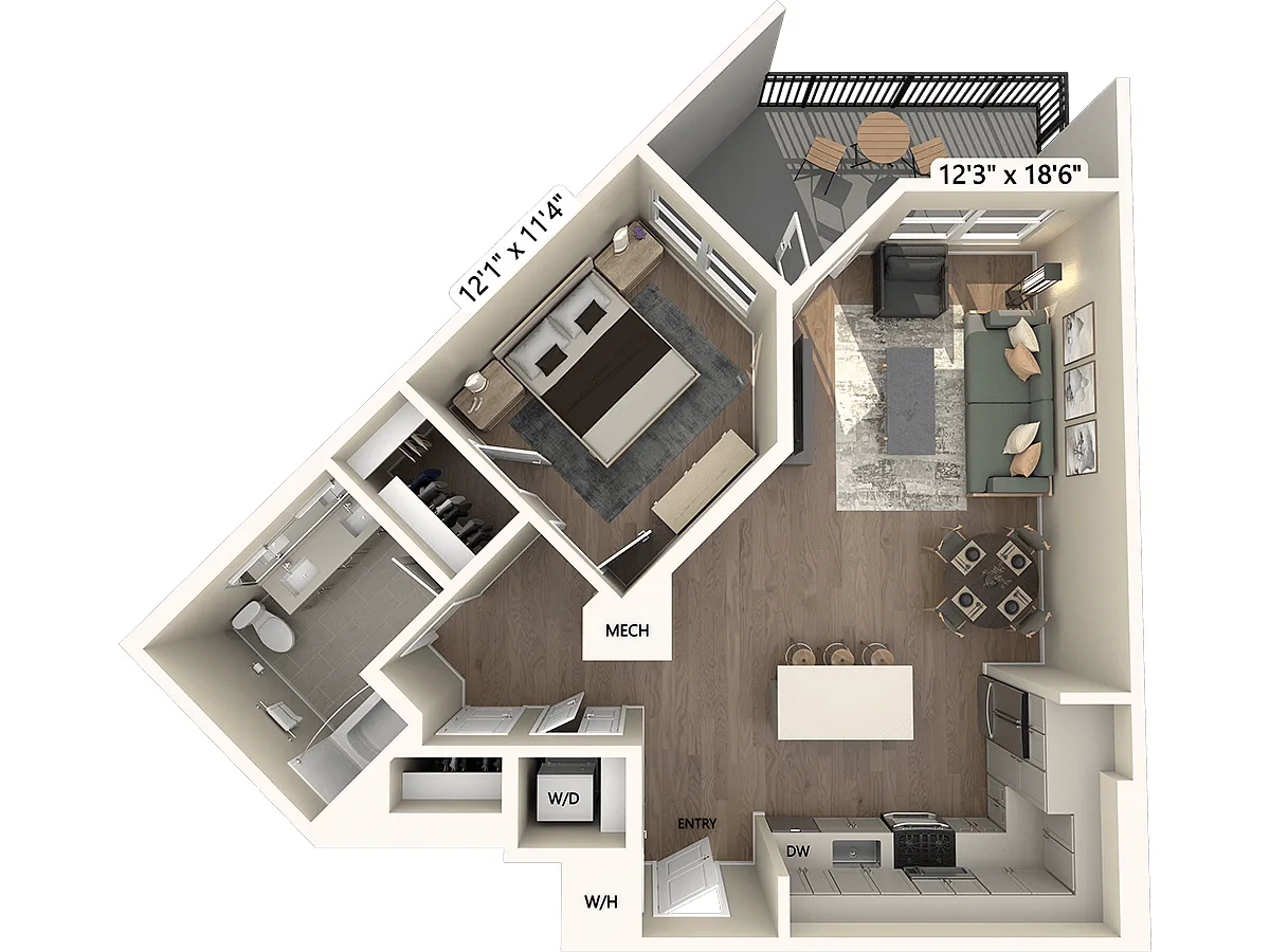 Floor plan A4-Upgrade