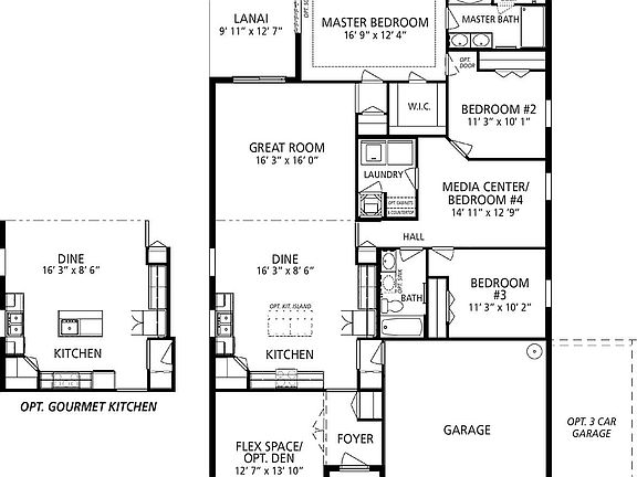Elevation C - 1st Floor