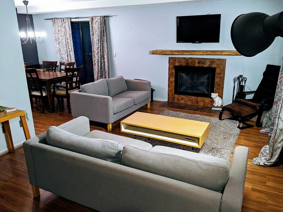 Open Concept Living Room and Dining Room