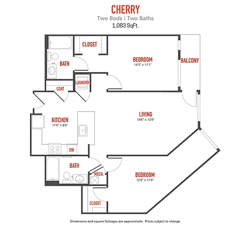 Floor plan Cherry