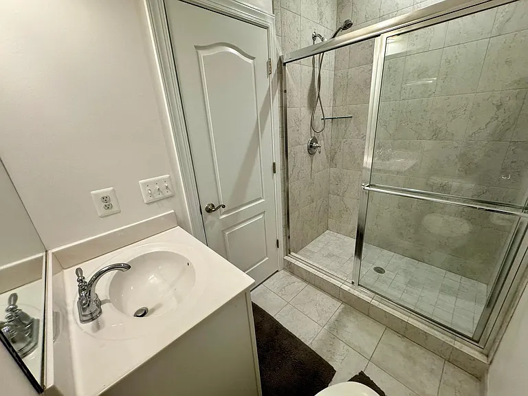 Basement bathroom