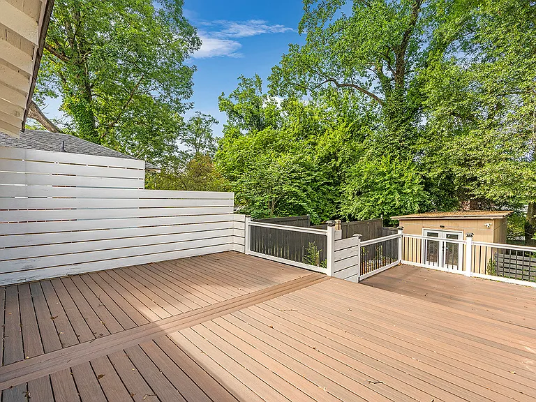 Back Deck and Office/Shed