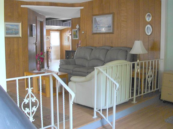 Large open living room