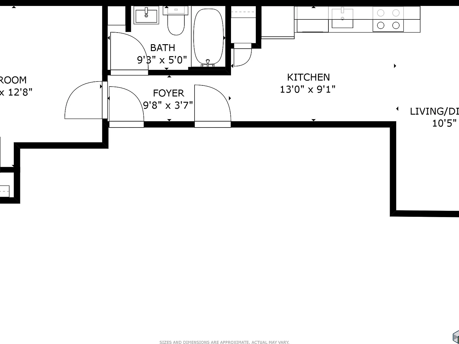 1 bed, 600 sqft, $1,875 — Photo 3