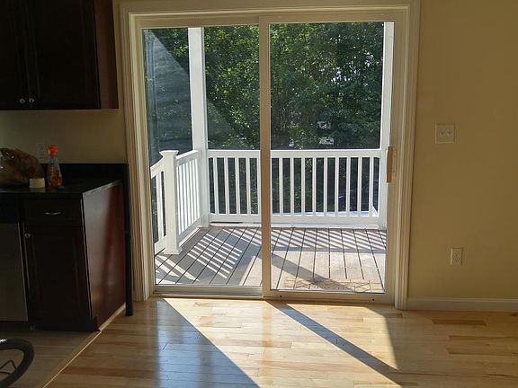 Slider off the living room