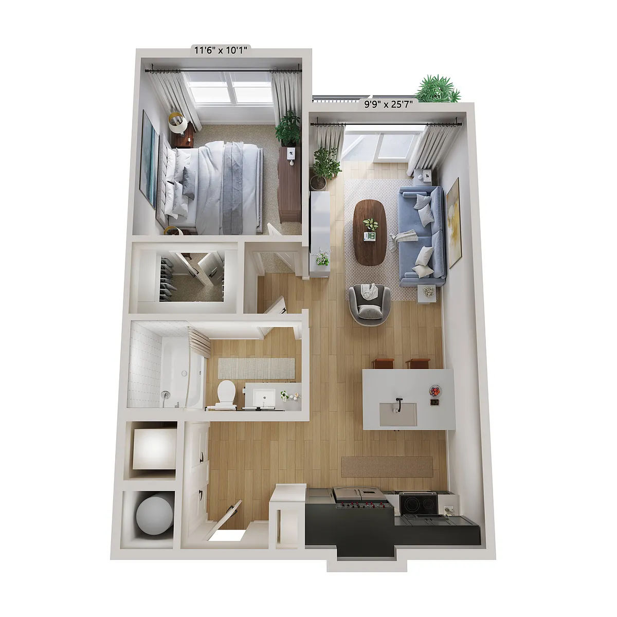 Floor plan A1