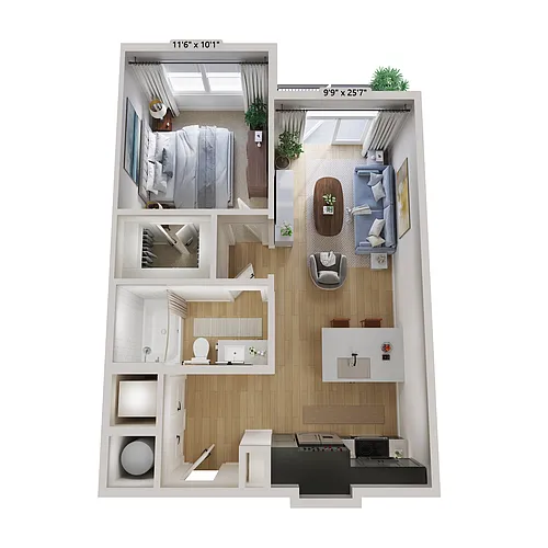 Floor plan A1